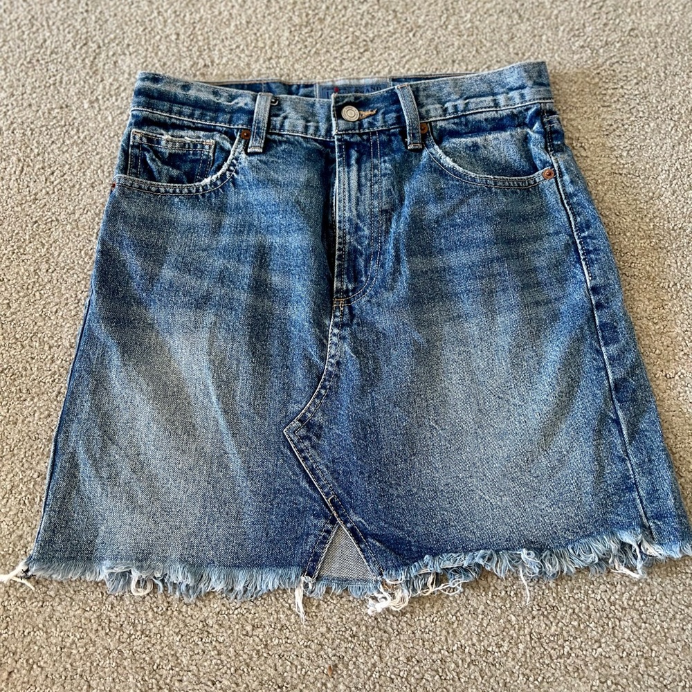 Lucky Brand jean skirt size 2/26